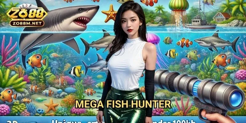 Mega Fish Hunter Zo88: Khám Phá Siêu Phẩm Bắn Cá Thế Hệ Mới