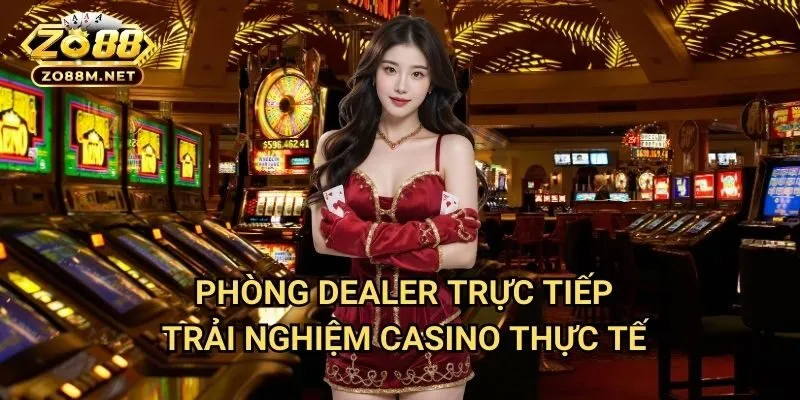 Phòng Dealer Trực Tiếp - Trải Nghiệm Casino Thực Tế
